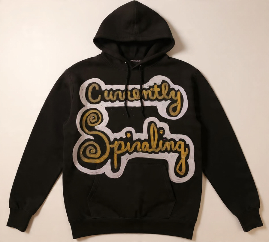 Currently Spiraling Hoodie