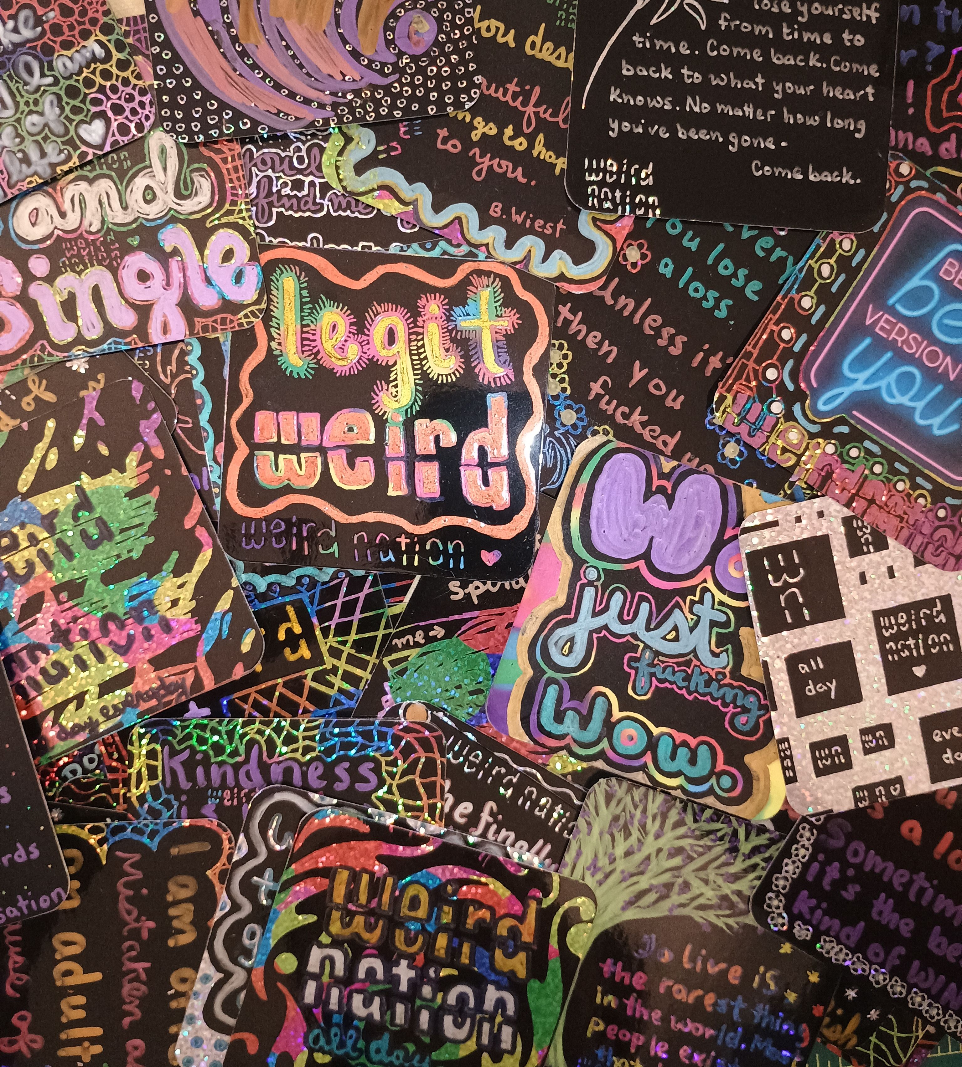 Weird Nation Stickers